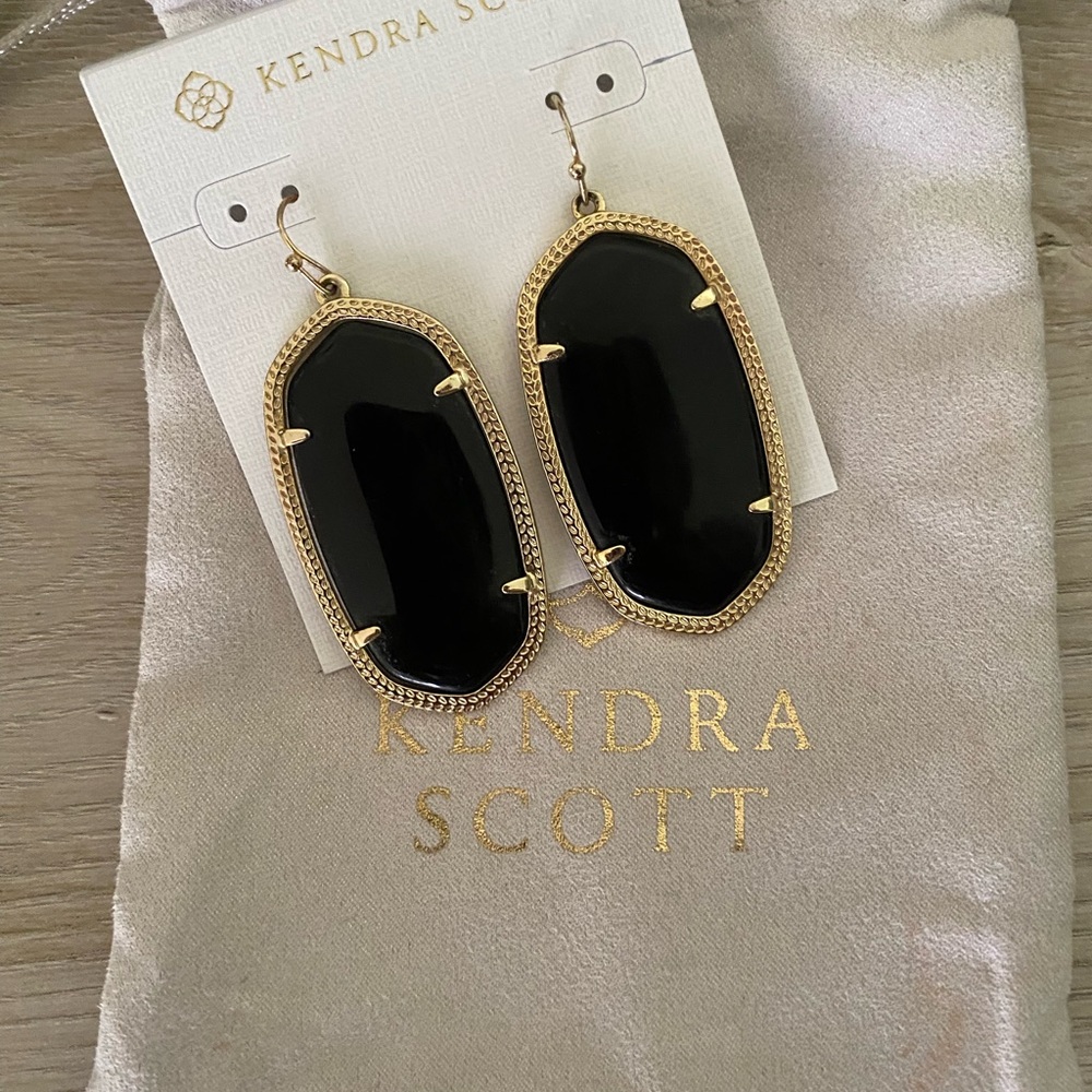 Kendra Scott Danielle earrings barely worn for sale.